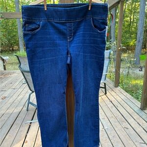 Old Navy Dark Indigo Boot cut Pull on Jeans size 22 Plus